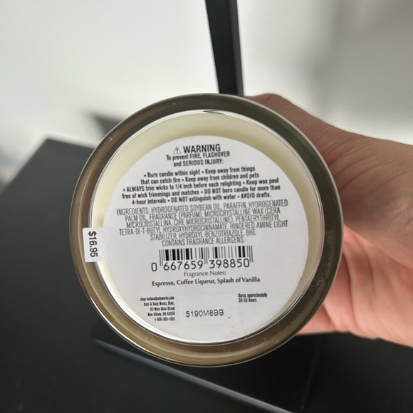 Bath And Body Works Espresso Martini 1-Wick Candle - Picture 3 of 3
